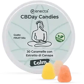 Caramelle gommose CBDay e CBNight - Enecta.it