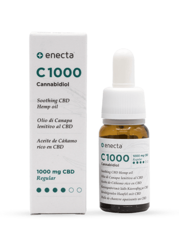 C1000 - Olio lenitivo al CBD 10% - Enecta.it