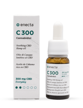 C300 - Olio lenitivo al CBD 3% - 10ml - Enecta.it