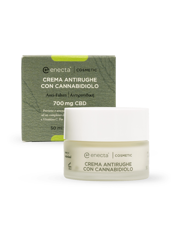 Crema antirughe con CBD - Enecta.it